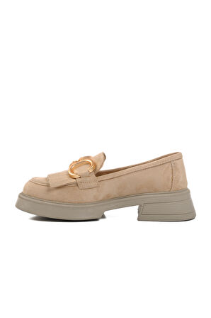 Pierre Cardin Bej Kadın Casual Ayakkabı