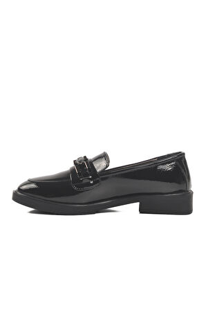 Pierre Cardin Siyah Kırışık Kadın Casual Ayakkabı