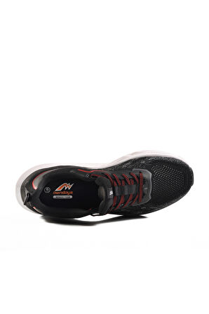 Aspor Siyah Triko Memory Foam Erkek Spor Ayakkabı
