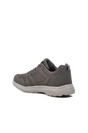 X-Step Füme Fileli Hafif Büyük Numara Erkek Spor Ayakkabı