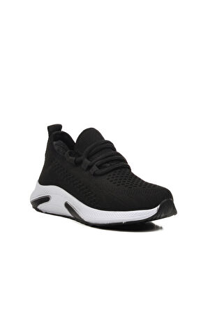 Walkway Siyah Hafif Anorak Unisex Çocuk Spor Ayakkabı