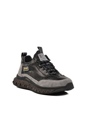 Guja Siyah Hakiki Deri Erkek Spor Ayakkabı