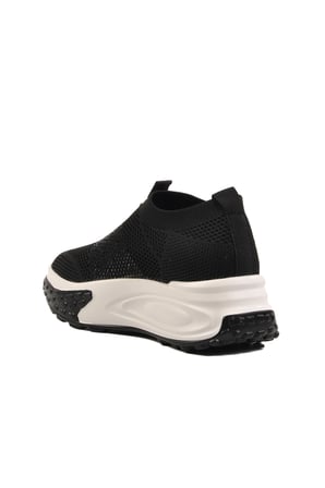 Guja Siyah Triko Hafif Kadın Sneaker