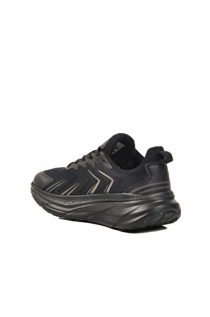 Hammer Jack Siyah Kırmızı Fileli Hafif Unisex Spor Ayakkabı