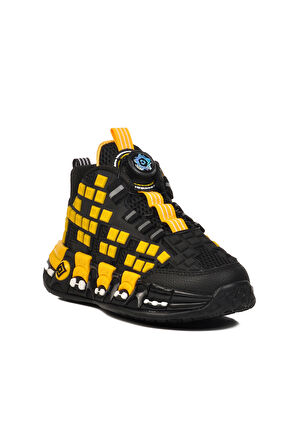 Pepino Sarı Misina Bağcıklı Bilek Boy Erkek Çocuk Sneaker