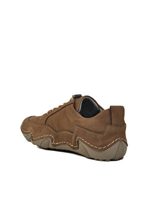 Aspor Gri Hakiki Deri Kadın Casual Ayakkabı