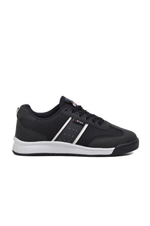 Aspor Lacivert Beyaz Fileli Hafif Unisex Spor Ayakkabı