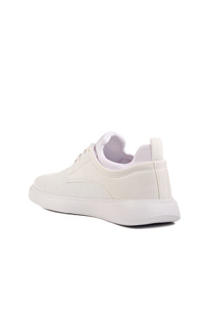 Aspor Beyaz Bağcıklı Erkek Casual Ayakkabı