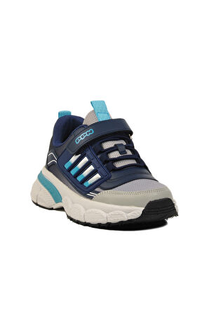 Pepino Lacivert Cırtlı Fileli Hafif Erkek Çocuk Spor Ayakkabı