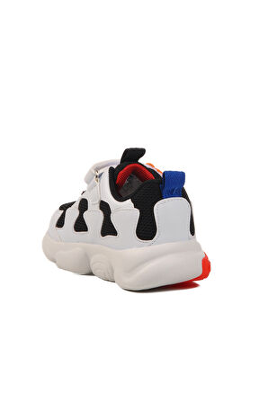 Pepino Siyah Cırtlı Fileli Hafif Erkek Çocuk Spor Ayakkabı