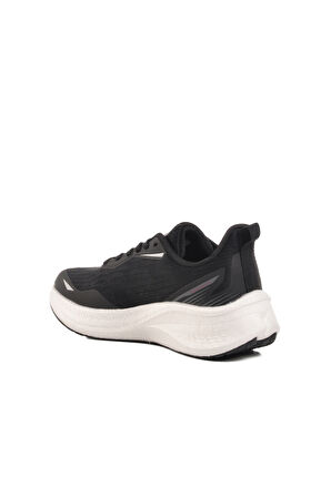Hammer Jack Siyah Fileli Hafif Esnek Unisex Spor Ayakkabı