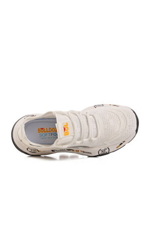 Bulldozer Beyaz Memory Foam Anorak Hafif Erkek Spor Ayakkabı
