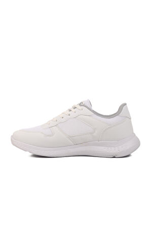 Aspor Beyaz Fileli Hafif Unisex Spor Ayakkabı