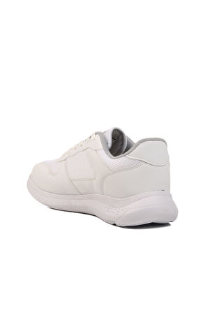 Aspor Beyaz Fileli Hafif Unisex Spor Ayakkabı