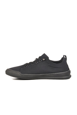 Gamelu Siyah Tekstil Erkek Sneaker