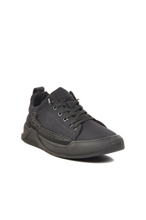 Gamelu Siyah Tekstil Erkek Sneaker