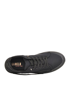 Gamelu Siyah Tekstil Erkek Sneaker
