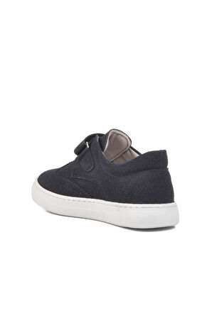 Aspor Lacivert Cırtlı Erkek Çocuk Spor Ayakkabı