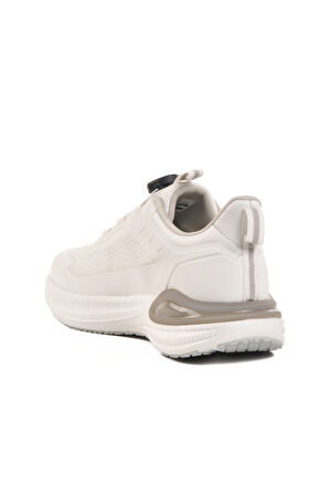 Hammer Jack Beyaz Misina Bağcıklı Hafif Fileli Unisex Spor Ayakkabı