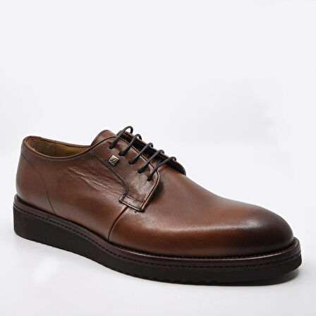 Fosco Taba Hakiki Deri Erkek Klasik Ayakkabı