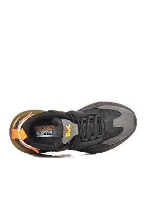 Bulldozer Siyah Dar Kalıp Memory Foam Erkek Spor Ayakkabı