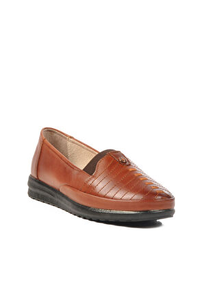 Aspor Taba Hakiki Deri Kadın Casual Ayakkabı