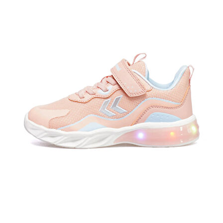 Hummel Pembe Cırtlı Fileli Işıklı Kız Çocuk Spor Ayakkabı