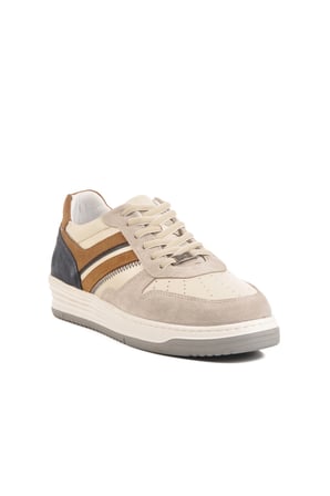 Aspor Bej Hakiki Deri Erkek Sneaker