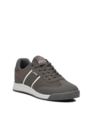 Aspor Füme Beyaz Fileli Hafif Erkek Spor Ayakkabı