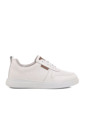 Aspor Beyaz Hakiki Deri Erkek Sneaker