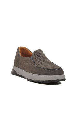 Aspor Füme Nubuk Hakiki Deri Erkek Casual Ayakkabı