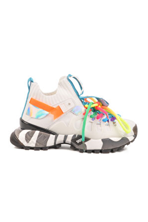 Guja Beyaz Kız Çocuk Hi Sneaker