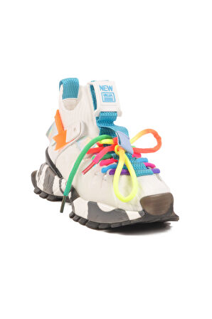 Guja Beyaz Kız Çocuk Hi Sneaker