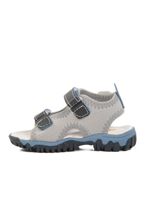 Aspor Lacivert Cırtlı Ortopedik Erkek Çocuk Sandalet