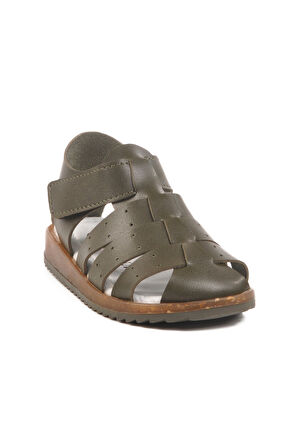 Wendy Haki Cırtlı Erkek Çocuk Sandalet Ayakkabı