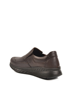 Aspor Kahve Hakiki Deri Erkek Casual Ayakkabı