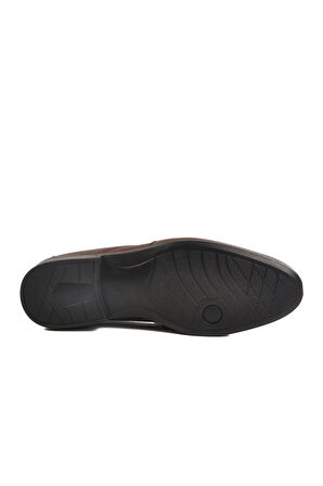 Aspor Kahve Hakiki Deri Jel Taban Anatomik Erkek Casual Ayakkabı