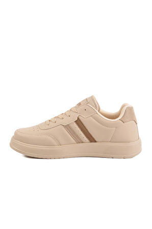 Aspor Ekru Bağcıklı Unisex Spor Ayakkabı