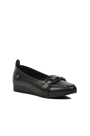 Pierre Cardin Siyah Kadın Babet