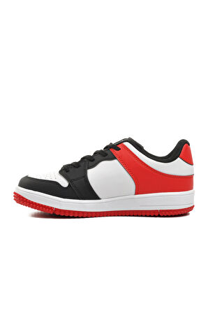 Aspor Kırmızı Bağcıklı Erkek Çocuk Sneaker