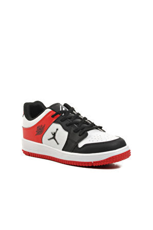 Aspor Kırmızı Bağcıklı Erkek Çocuk Sneaker