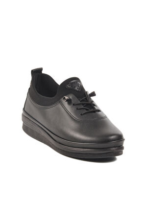 Pierre Cardin Siyah Jel Taban Kadın Casual Ayakkabı