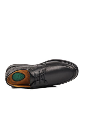 Aspor Siyah Bağcıklı Erkek Günlük Ayakkabı