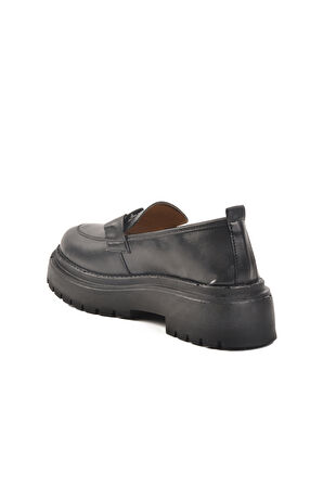 Aspor Siyah Kadın Casual Ayakkabı