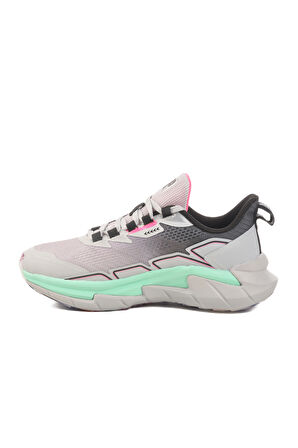 Pierre Cardin Gri Fileli Kadın Spor Ayakkabı