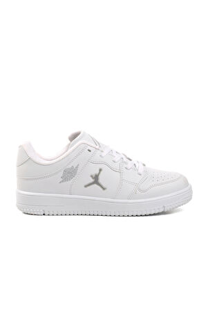 Cool Beyaz Bağcıklı Erkek Çocuk Sneaker