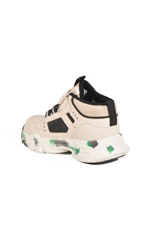 Pepino Krem Cırtlı Erkek Bebek Spor Ayakkabı
