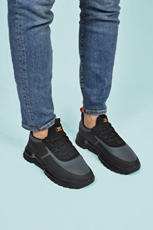 Walkway Füme Bağcıklı Erkek Spor Ayakkabı