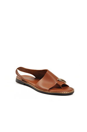 Aspor Taba Kadın Düz Sandalet