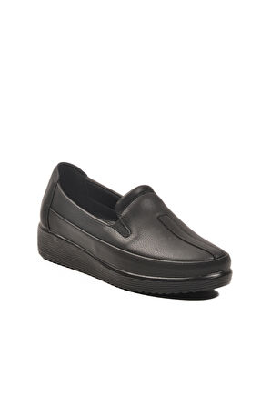 Aspor Siyah Anatomik Kadın Casual Ayakkabı